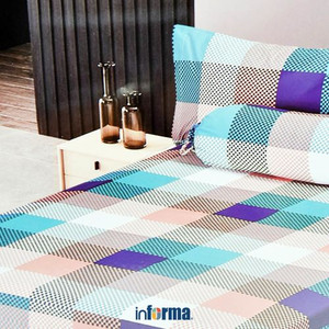 Informa - Linotela 200X200 Cm Set 5 Pcs Seprai Super King Katun Shane