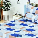 Informa - Linotela 160X200 Cm Set 5 Pcs Seprai Queen Katun Stanley