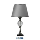 Informa - Ambrose Lampu Meja Fabric - Abu-Abu