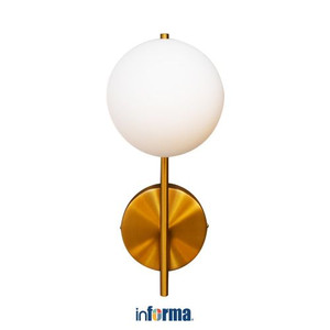 Informa - Kazia Lampu Dinding Metal - Gold