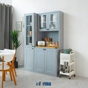 Informa - Scott Kabinet Dapur 41x50x191 Cm - Abu-Abu