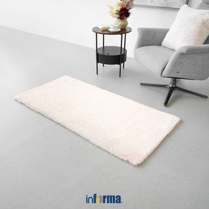 Informa - Karpet 70x150 Cm Frosty Faux Fur - Krem