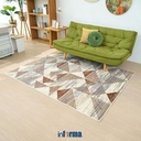 Informa - Informa 160x220 Cm Karpet Twist 821 - Cokelat Ivory