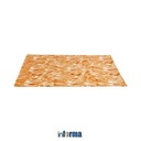 Informa 120X170 Cm Karpet Embossed Faux Fur - Cokelat