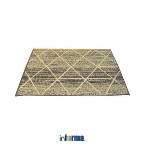 Informa - Karpet 120x170cm Twist 513 - Abu-Abu