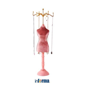 Informa - Tempat Perhiasan 12x10x39 Cm Mannequin - Pink