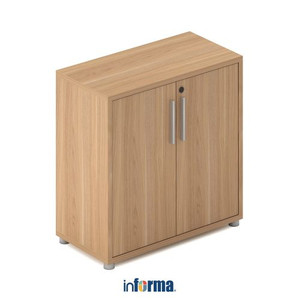 Informa - Sieben I I Virginia Kabinet Kantor - Cokelat Walnut