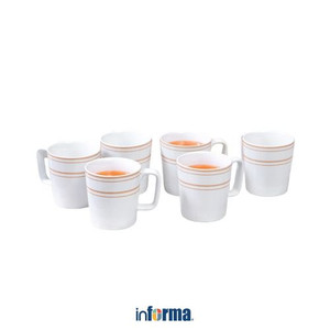 Informa - Appetite Set 6 Pcs Pallete Aspen Mug