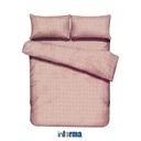 Informa 180X200 Cm Set 5 Pcs Seprai King Microfiber Emboss - Pink