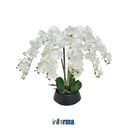 Informa - Bunga Artifisial 80 Cm Orchid 9y43 - Putih