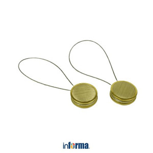 Informa - Tali Pengikat Gorden Magnet Fine Line Jewelry - Gold