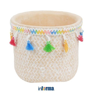 Informa - Pot Tanaman Semen Tassel Xy5d 12 Cm