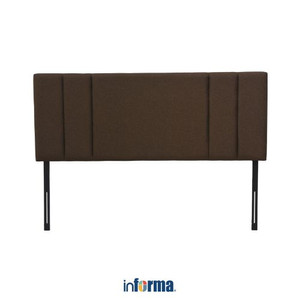 Informa 160X200 Cm Lynn Headboard Tempat Tidur - Cokelat Tua