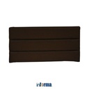 Informa 120X200 Cm Leon Headboard Tempat Tidur - Cokelat Tua