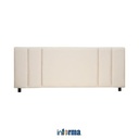 Informa 120X200 Cm Lynn Headboard Tempat Tidur - Krem