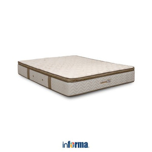 Informa Sleep 120X200X30 Cm Pallermo Kasur - Ivory/Cokelat