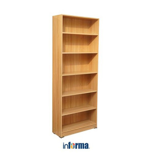 Informa - BOOKCASE - Pablo Rak Buku 6 Tingkat - Oak