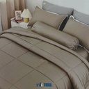 Informa - Fiore 240X210 Cm Bed Cover Bambu - Cokelat