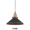 INFORMA CONGRES LAMPU GANTUNG HIAS 37X101 CM - ABU ABU