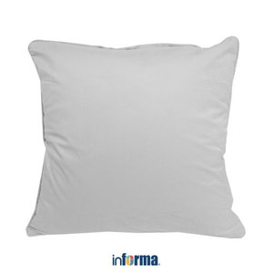 Informa - Sarung Bantal Sofa 55x55 Cm Velvet Sconce - Silver