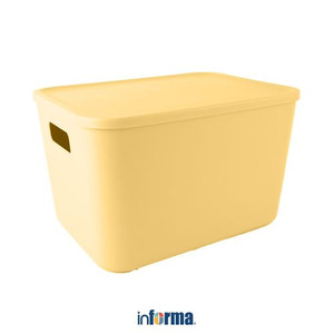 Informa 32.5X24.5X19 Cm Lolla Kotak Penyimpanan - Kuning