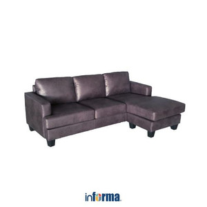 INFORMA LOUISE SOFA SUDUT MODULAR - COKELAT TUA