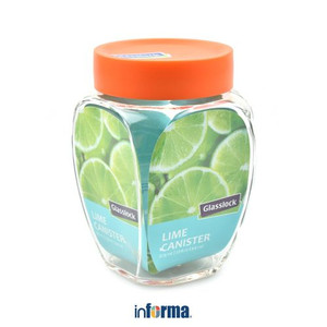 Informa - Glasslock 815 Ml Stoples Lime - Oranye