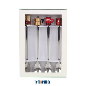 Informa - Appetite Set 4 Pcs Sendok Teh Panjang Coffee Pot