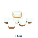 Informa - Teko The - Appetite Set 5 Pcs Geneva Teko - Putih