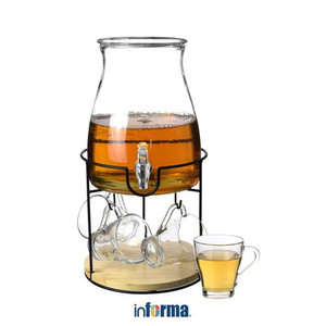 Informa - Appetite 4.5 Ltr Set Dispenser Minuman Dengan Hangstand