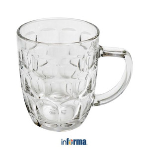 Informa - Appetite 570 Ml Set 4 Pcs Kristal Gelas Kaca Dengan Handle