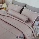 Informa - Fiore Bed Cover Bambu 230X260 Cm - Pink