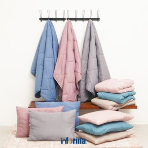 Informa Bed Cover 150X200 Cm Marshmallow Infiblue