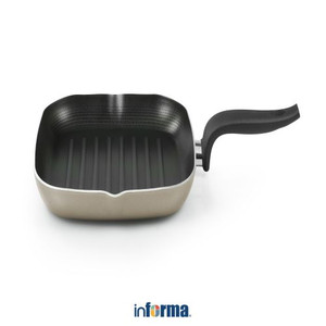 Informa - Wajan - The Wall Grill Pan 28cm Champagne