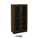 INFORMA - LEMARI PENYIMPANAN - PAXON 2 DOORS CABINET BROWN