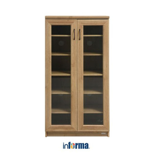 INFORMA - LEMARI PENYIMPANAN - PAXON 2 DOORS CABINET OAK