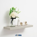 INFORMA - RAK DINDING - FLOATING SHELF L60 LIGHT STONE