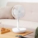 INFORMA - KIPAS ANGIN USB - KELS SUMMER USB RECHARGEABLE FAN 7IN WHT