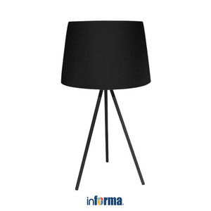 INFORMA LAMPU MEJA TRIPOD - HITAM