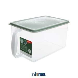 Informa 6 Ltr Wadah Makanan Anti Bakteri Sidehandle - Hijau