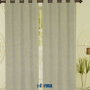 INFORMA - GORDEN - CURTAIN SET VELVET SLV SCONCE 140X300CM