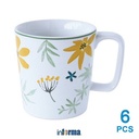 INFORMA – GELAS SET – MUG PALLETE FELICIA YELLOW (6)