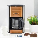 Informa - Kels 1.5 Ltr Hartwell Coffee Maker - Copper