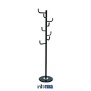 INFORMA - GANTUNGAN BAJU - METAL COAT HANGER GH611 MARBLE BASE BLK