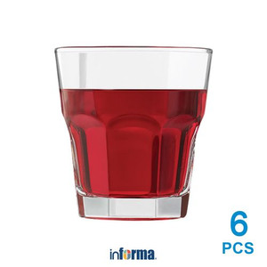 Informa - Libbey 266 Ml Set 6 Pcs Dover Gelas Rocks