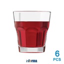 Informa - Libbey 266 Ml Set 6 Pcs Dover Gelas Rocks