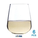 Informa - Libbey 375 Ml Set 6 Pcs Brilliance Gelas Wine