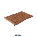 INFORMA - BANTAL LANTAI - FANCY FLOOR SUEDE SOLID ALMOND 85X120CM