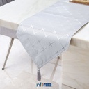 INFORMA - TAPLAK MEJA - TABLE RUNNER FOIL PRINT 063 GRY 33X180CM