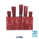 Informa - Appetite Set 20 Pcs Hudson Alat Makan - Merah